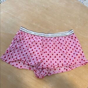 Victoria's Secret Pink Heart Shorts